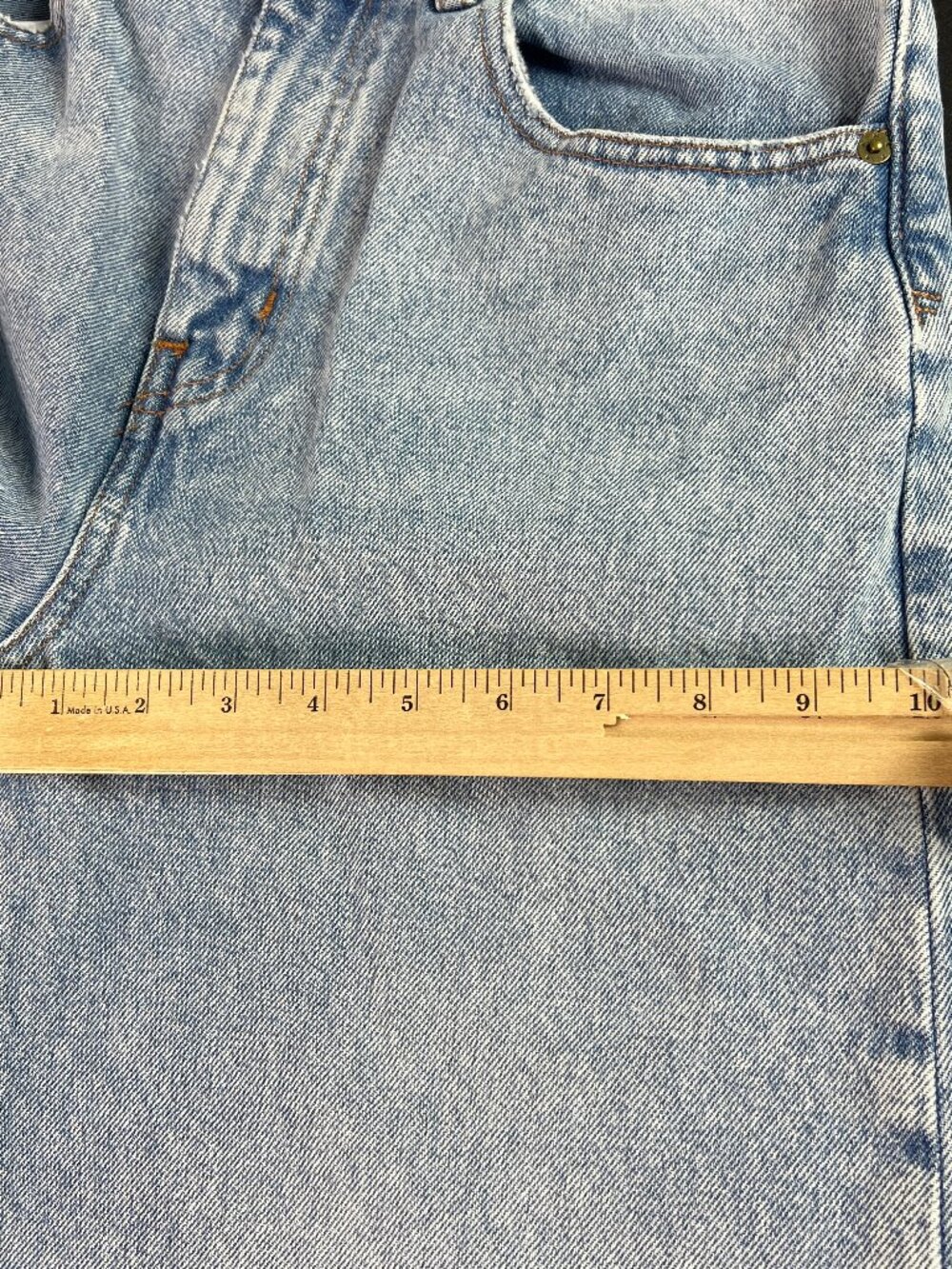 Frame Jeans Women's 27x29* Long Barrel High Rise Light Blue Cotton Denim Tag 25 - Picture 14 of 16
